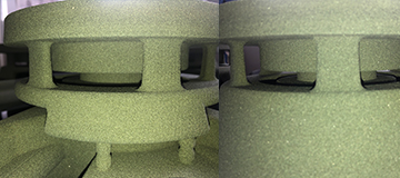 3D printing of a complex core